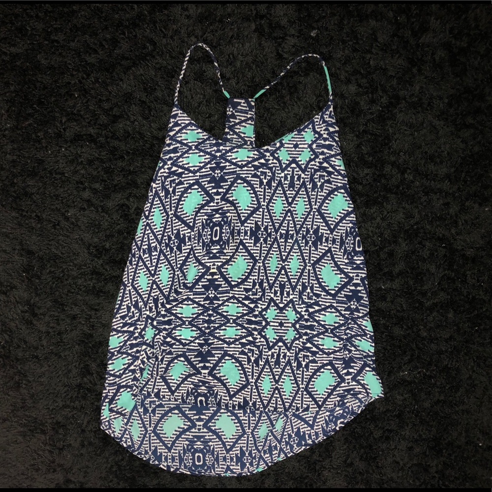 Veronica M Patterned Chiffon Top